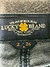 Lucky Brand Argyle Blue Jeans Size 2 - photo 7