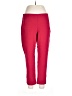 Chico's Solid Red Active Pants Size Lg (2.5) - photo 1