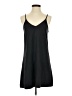 Atmosphere Solid Black Casual Dress Size 4 - photo 1