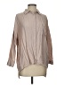 Unbranded Metallic Tan 3/4 Sleeve Blouse Size S - photo 1