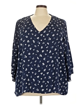 Lane Bryant 3/4 Sleeve Blouse
