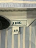 J.ING Stripes Blue Long Sleeve Button-Down Shirt Size Sm - Med - photo 7