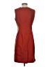 Tahari Solid Burgundy Cocktail Dress Size XS - photo 2