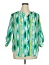 Alyx Green 3/4 Sleeve Blouse Size 1X - photo 1