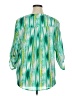 Alyx Green 3/4 Sleeve Blouse Size 1X - photo 2