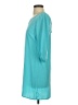 Body Central 100% Polyester Solid Teal Casual Dress Size S - photo 5
