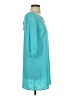 Body Central 100% Polyester Solid Teal Casual Dress Size S - photo 4