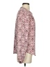 Ann Taylor LOFT 100% Polyester Paisley Pink Red Long Sleeve Blouse Size XS - photo 4