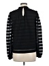 Ann Taylor LOFT Black Long Sleeve Blouse Size M - photo 2
