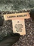 Laura Ashley Polka Dots Jacquard Black Gray Cardigan Size M - photo 7