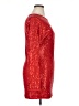 Unbranded 100% Polyester Red Cocktail Dress Size XL - photo 4