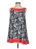 Max Studio Paisley Blue Casual Dress Size S - photo 1