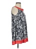 Max Studio Paisley Blue Casual Dress Size S - photo 4