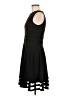 Calvin Klein Solid Black Cocktail Dress Size 6 - photo 5