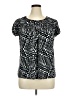 Style&Co Black Short Sleeve Blouse Size XL - photo 1