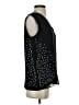 T Tahari 100% Polyester Black Sleeveless Blouse Size S - photo 4