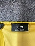 VICI Yellow 3/4 Sleeve Blouse Size XS - photo 4