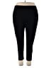 Carole Little Solid Black Active Pants Size 1X - photo 1