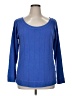 Roaman's 100% Acrylic Blue Pullover Sweater Size 14 (M) - photo 1