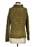 Marled by Reunited 100% Polyester Tweed Gold Yellow Turtleneck Sweater Size XS - photo 1