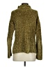 Marled by Reunited 100% Polyester Tweed Gold Yellow Turtleneck Sweater Size XS - photo 2