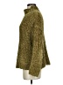 Marled by Reunited 100% Polyester Tweed Gold Yellow Turtleneck Sweater Size XS - photo 5