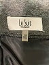 Le Suit 100% Polyester Solid Gray Formal Skirt Size 14W - photo 4