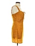 Abbeline 100% Polyester Polka Dots Orange Casual Dress Size S - photo 4