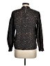 Assorted Brands Animal Print Black Long Sleeve Blouse Size M - photo 2