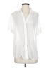 Maven West Ivory Short Sleeve Blouse Size S - photo 1