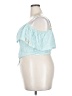 Her Universe 100% Rayon Teal Sleeveless Blouse Size 2X - photo 5
