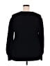 Crown & Ivy Solid Black Pullover Sweater Size 2X - photo 2