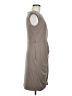 Calvin Klein Solid Gray Cocktail Dress Size M (estimated) - photo 4