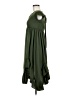 Mia Joy Solid Green Casual Dress Size 7 - photo 5