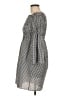 Max Studio Houndstooth Gray Casual Dress Size M - photo 5