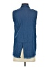 Lulus Blue Sleeveless Button-Down Shirt Size XS - photo 2