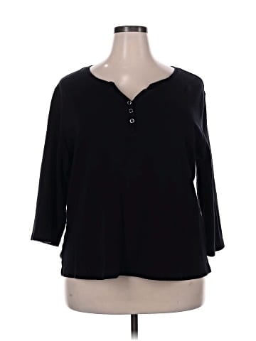 Karen Scott 3/4 Sleeve T-Shirt (view 1)