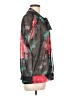 Sweet Pea. 100% Polyester Floral Black Short Sleeve Blouse Size L - photo 4