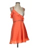 Bebe 100% Polyester Orange Cocktail Dress Size 4 - photo 1