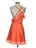 Bebe 100% Polyester Orange Cocktail Dress Size 4 - photo 2