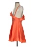 Bebe 100% Polyester Orange Cocktail Dress Size 4 - photo 5