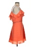 Bebe 100% Polyester Orange Cocktail Dress Size 4 - photo 4