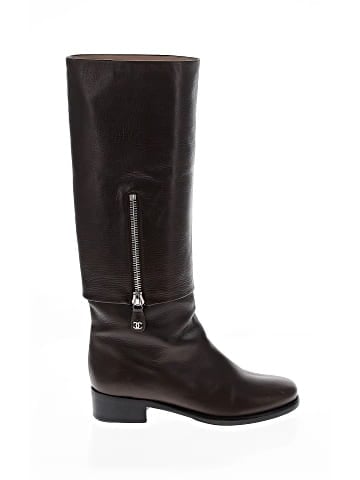 Chanel Leather Boots (view 1)