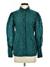 Guess Teal Long Sleeve Blouse Size XS - photo 1