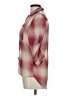 Red Lips 100% Polyester Plaid Red Pink 3/4 Sleeve Blouse Size M - photo 5