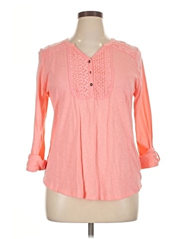 SONOMA life + style 3/4 Sleeve Blouse (view 1)