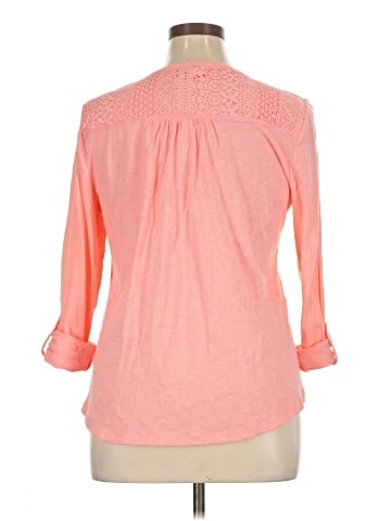 SONOMA life + style 3/4 Sleeve Blouse (view 2)