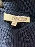 Tibi 100% Merino Blue Turtleneck Sweater Size M - photo 3
