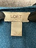 Ann Taylor LOFT Outlet Teal Pullover Sweater Size L - photo 7