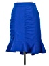 HD in Paris Solid Blue Formal Skirt Size 2 - photo 1